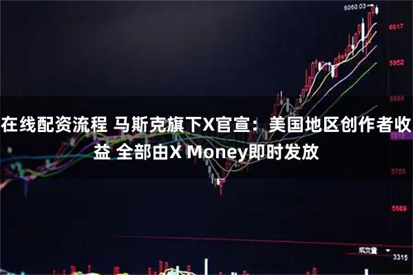 在线配资流程 马斯克旗下X官宣：美国地区创作者收益 全部由X Money即时发放